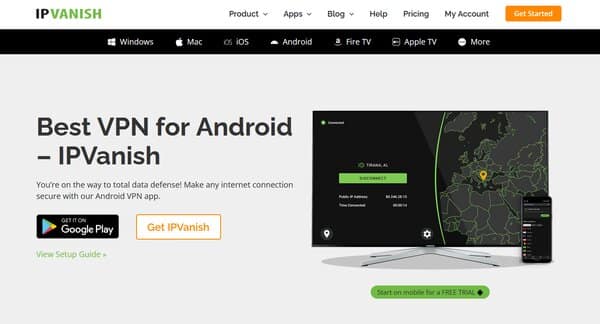 IPVanish For Android