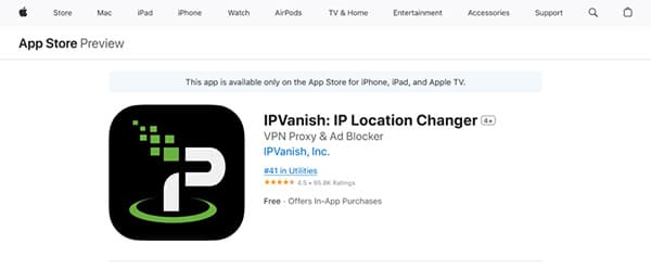 IPVanish For iPad