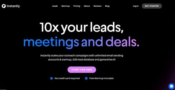 Instantly.ai (AI Cold Email Outreach Tool)