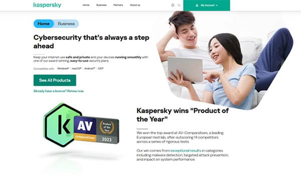 Kaspersky Linux Antivirus Software