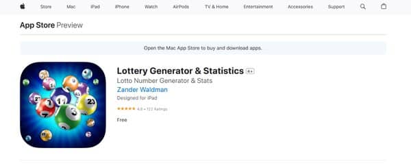 Lottery Generator & Statistics