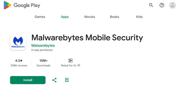 Malwarebytes Mobile Security