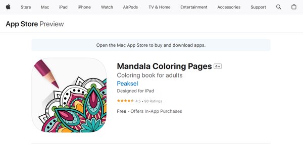 Mandala AI Coloring Pages
