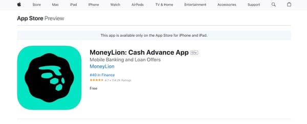 MoneyLion Cash Advance App