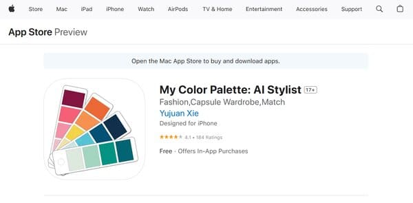 My Color Palette AI Stylist