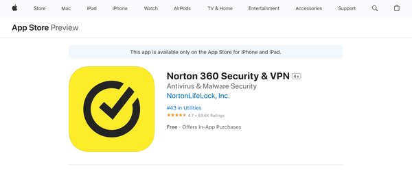 Norton 360 Security & VPN