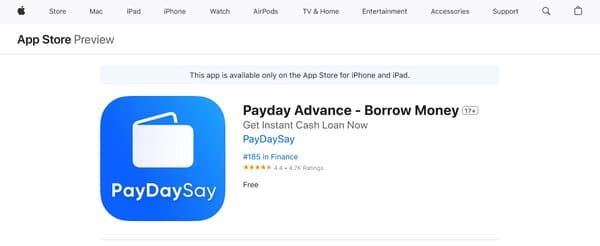 Payday Advance Borrow Money