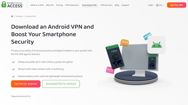 Private Internet Access For Android