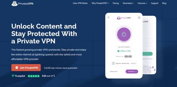 PrivateVPN Online Gambling VPN