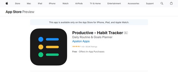 Productive Habit Tracker