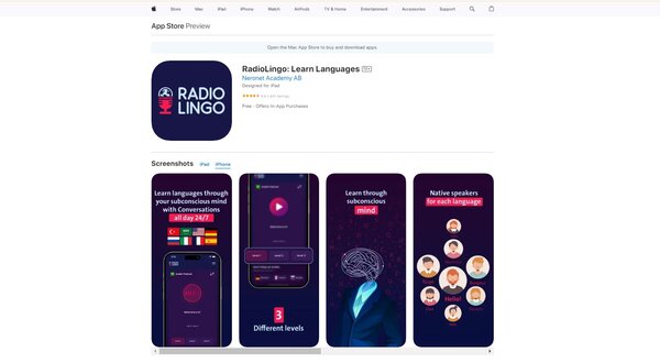 RadioLingo Learn Languages