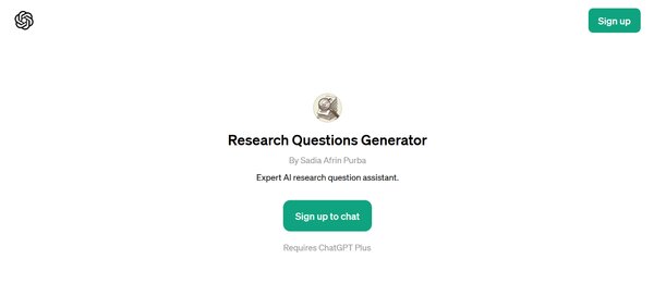 Research Questions Generator