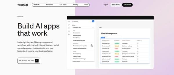 Retool AI App Builder
