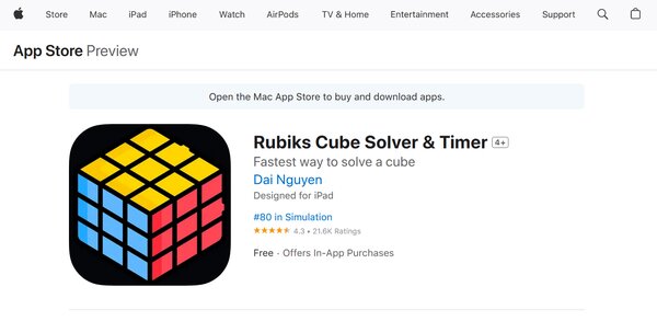 Rubiks Cube Solver & Timer