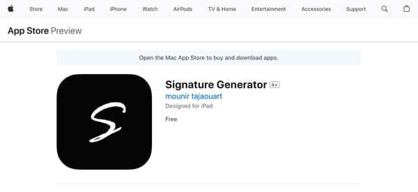 Signature Generator