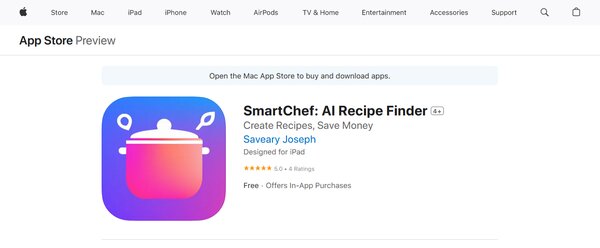 SmartChef AI Recipe Finder