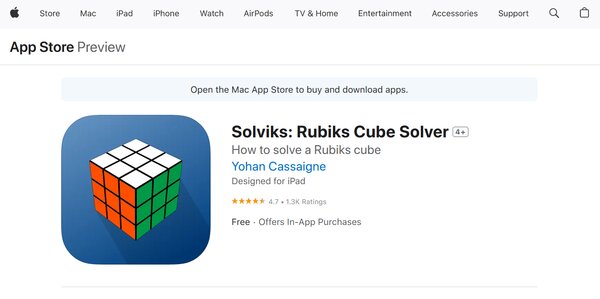 Solviks Rubiks Cube Solver