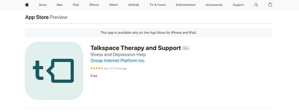 Talkspace Therapy and Support
