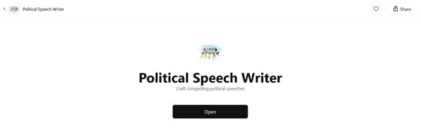 Youai AI Political Speech Writer