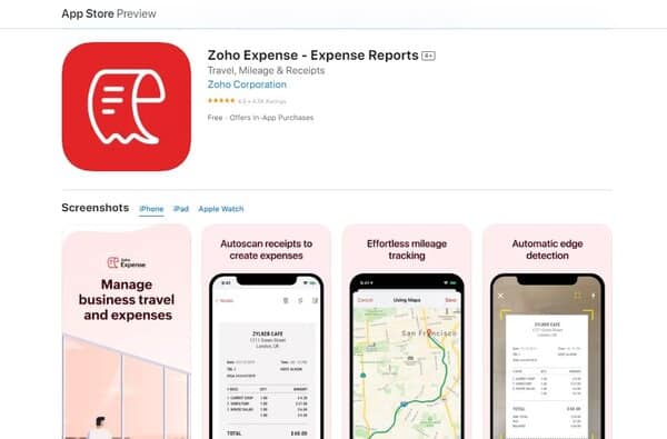 Zoho Expense