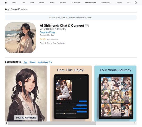 AI Girlfriend Chat & Connect