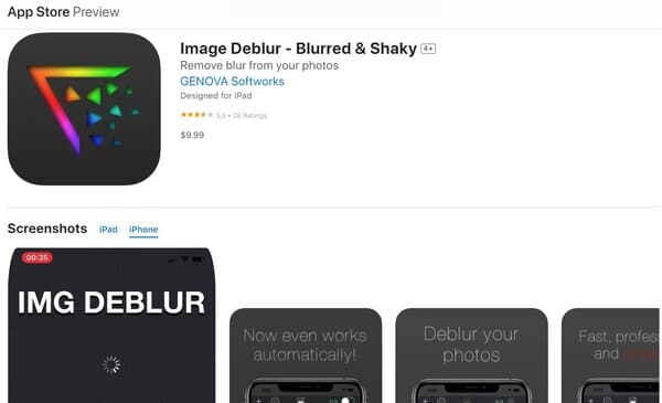 AI Image Deblur