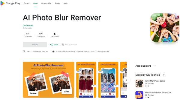 AI Photo Blur Remover