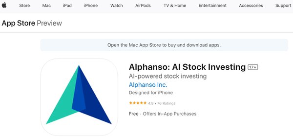 Alphanso AI Stock Investing