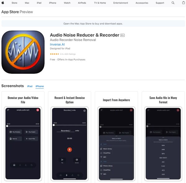 Audio Noise Reducer & Recorder App