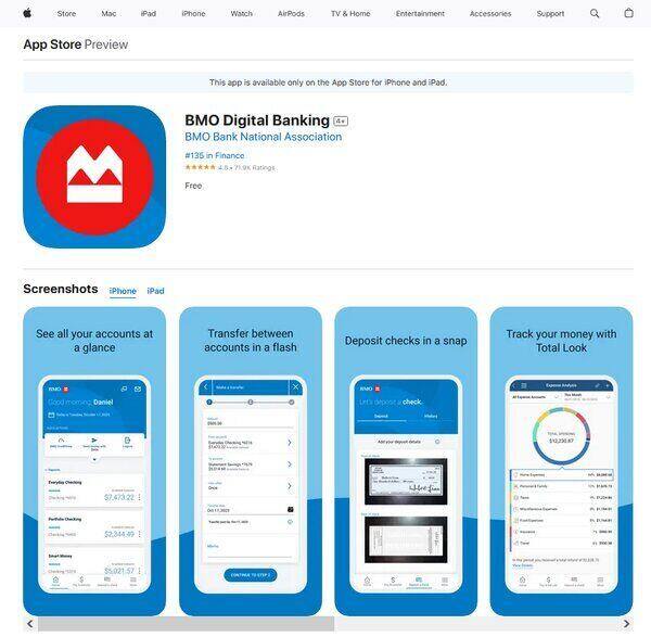 BMO Digital Banking