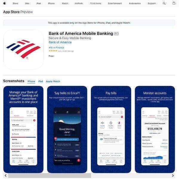 Bank of America Mobile Banking