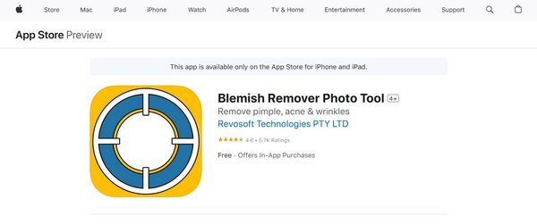 Blemish Remover Photo Tool