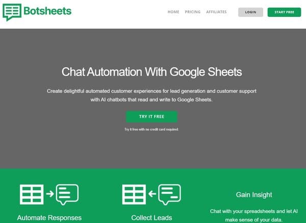 Bot Sheets