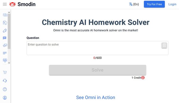 Chemistry AI Homework Solver