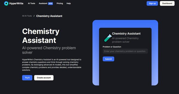 Chemistry Assistant