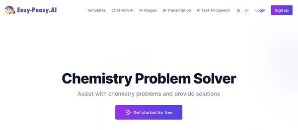 Chemistry Problem Solver