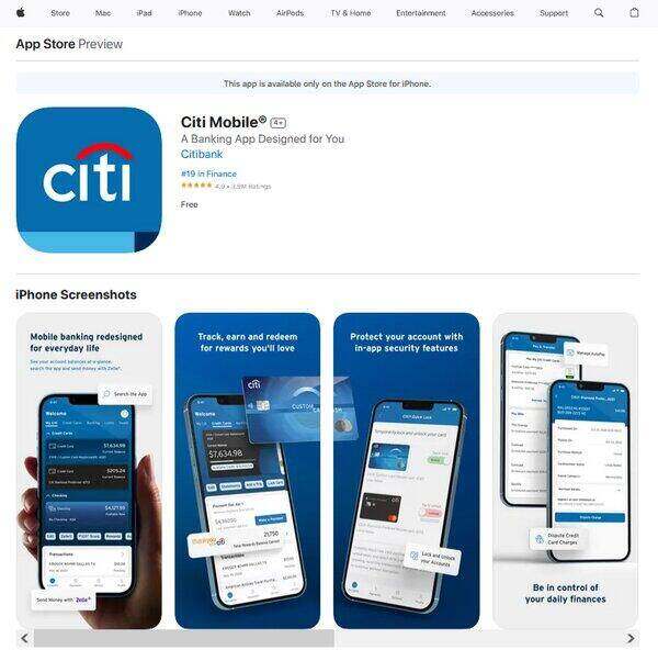 Citi Mobile Banking