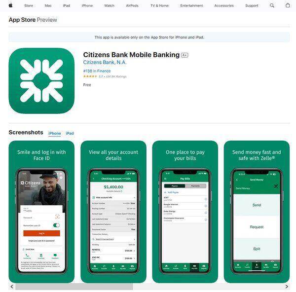 Citizens Bank Mobile Banking