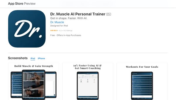 Dr. Muscle AI Personal Trainer