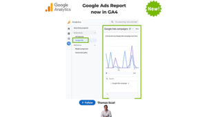 Google Analytics voegt een nieuw standaard Google Ads-rapport toe