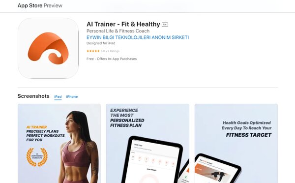 Fit & Healthy AI Trainer