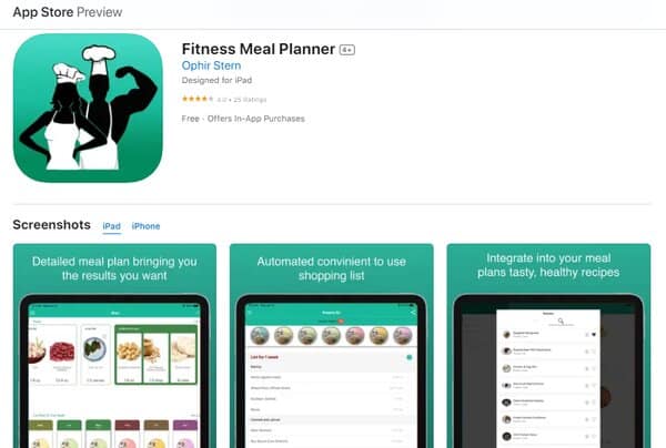 Fitness Meal Planner