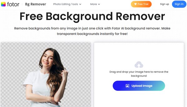 Fotor Free AI Background Changer