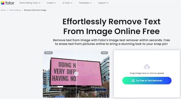 Fotor Remove Text From Image