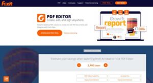 Foxit PDF editor