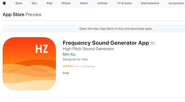 Frequency Sound Generator App