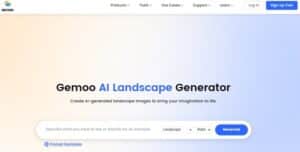 Gemoo AI Landscape Generator
