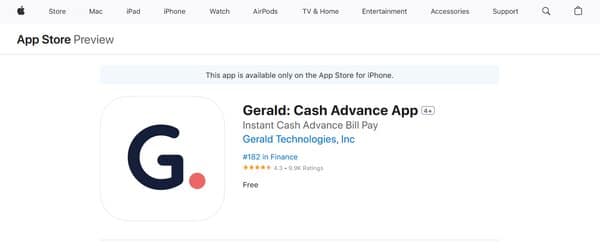 Gerald Cash Advance App