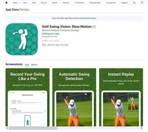 Golf Swing Vision