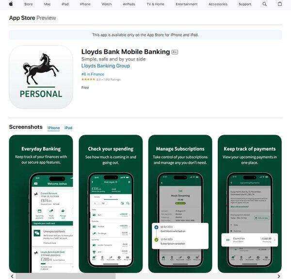 Lloyds Bank Internet Banking